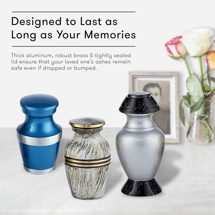 Adult Cremation Urns with Velvet Bag - Nestopia