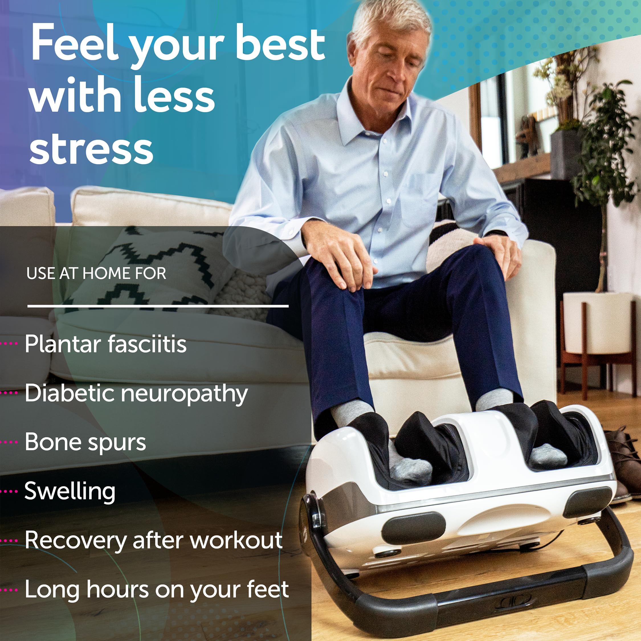 Selling Cloud Massage Shiatsu Foot Massager Machine - Increases Blood Flow Circulation,