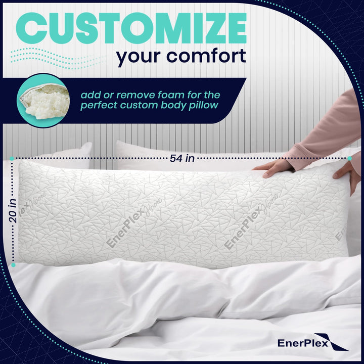 Adjustable Memory Foam Body Pillow - Nestopia