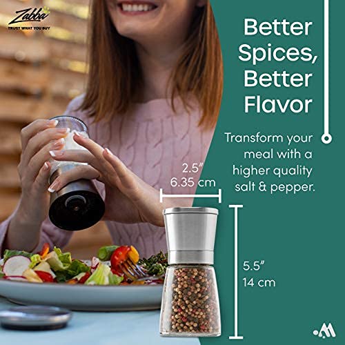 Adjustable Salt & Pepper Grinder Set - Nestopia