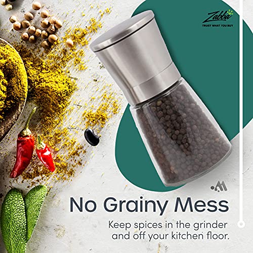 Adjustable Salt & Pepper Grinder Set - Nestopia