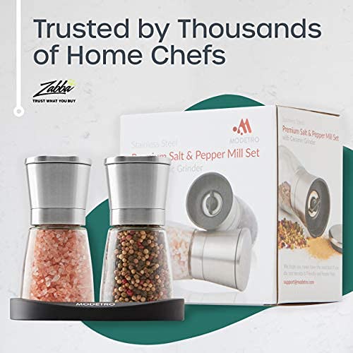 Adjustable Salt & Pepper Grinder Set - Nestopia