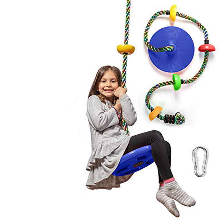 Colored Rope Swing with 2 Big Discs - Nestopia