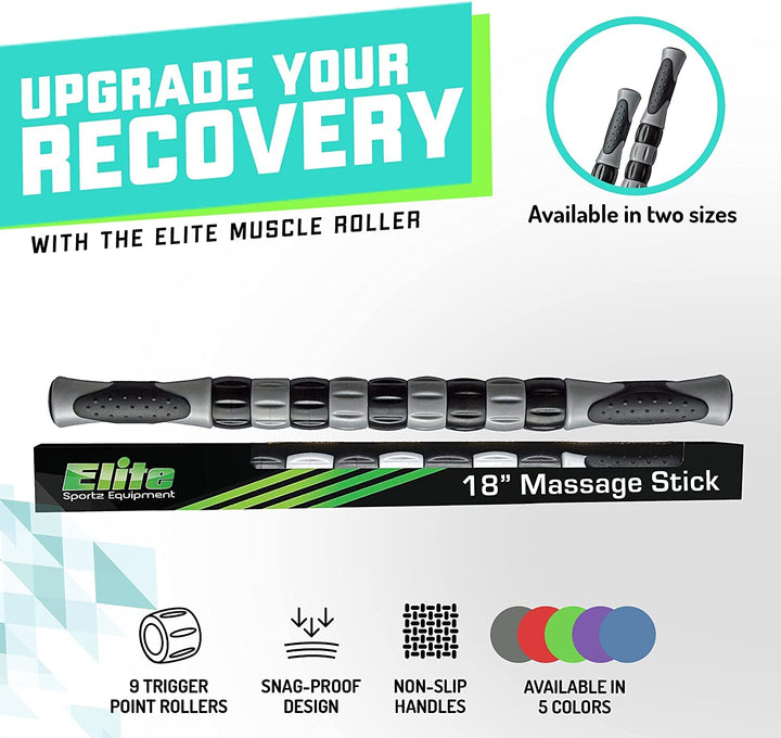 Elite Massage Roller Stick for Runners - Nestopia