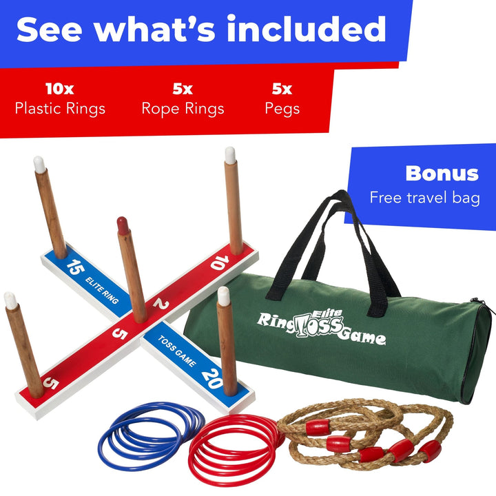 Elite Sportz Ring Toss Games for Kids - Nestopia