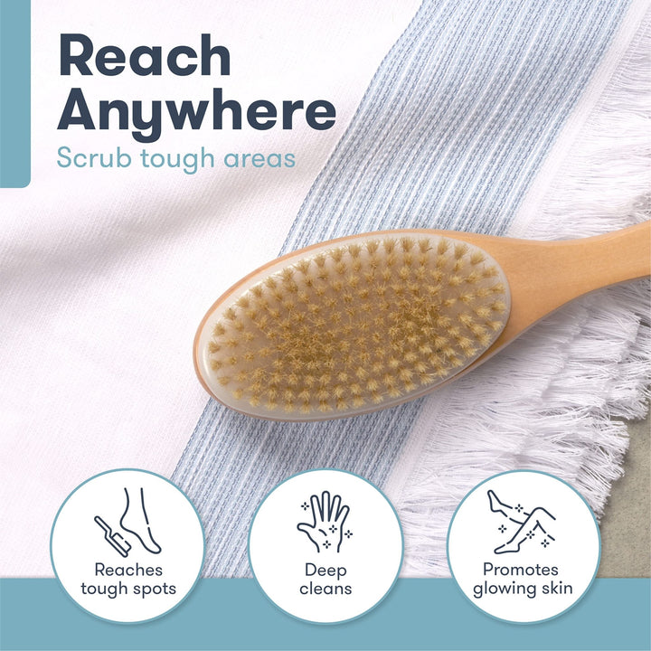 Exfoliating Body Scrub Brush - Nestopia