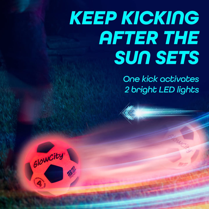 Glow in The Dark Soccer Ball - Nestopia