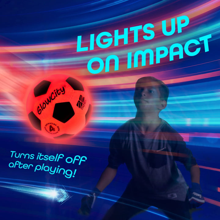 Glow in The Dark Soccer Ball - Nestopia