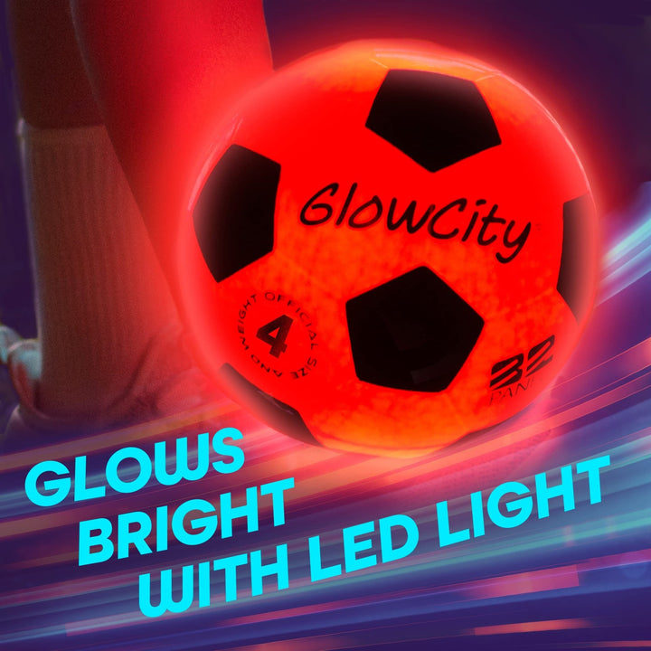 Glow in The Dark Soccer Ball - Nestopia