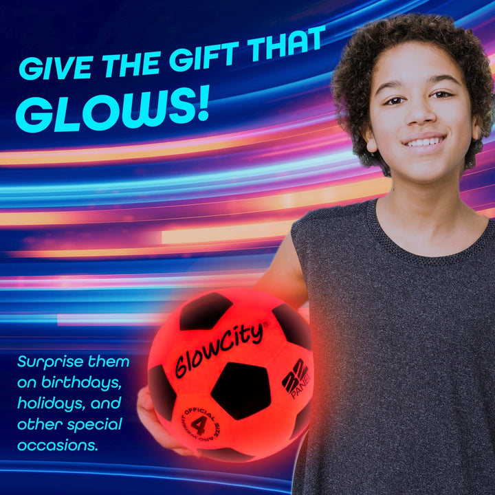 Glow in The Dark Soccer Ball - Nestopia