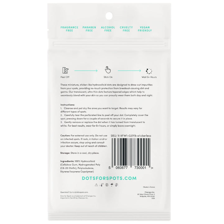 Hydrocolloid Acne Patch - Face & Body Treatment - Nestopia