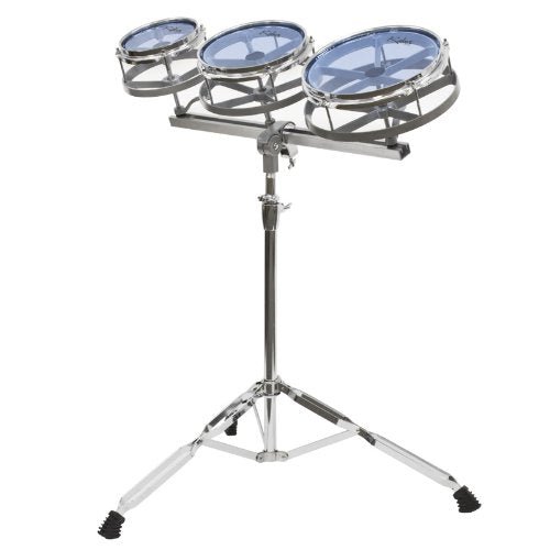 Kalos Roto Tom Drum Set with Stand, 6-Inch, 8-Inch and 10-Inch Tom Drums with Stand - Nestopia