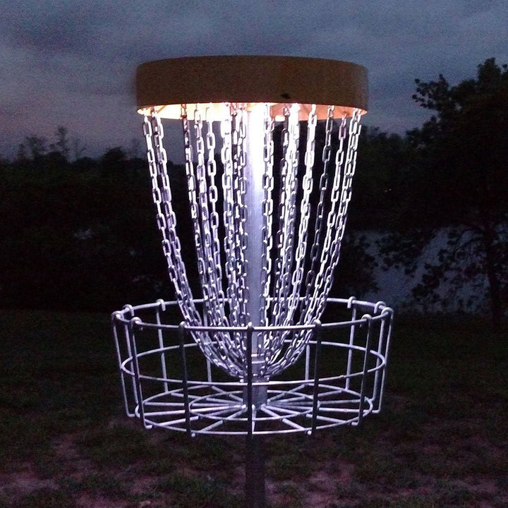 LED Lights for Disc Golf Basket - 2 Pack - Nestopia