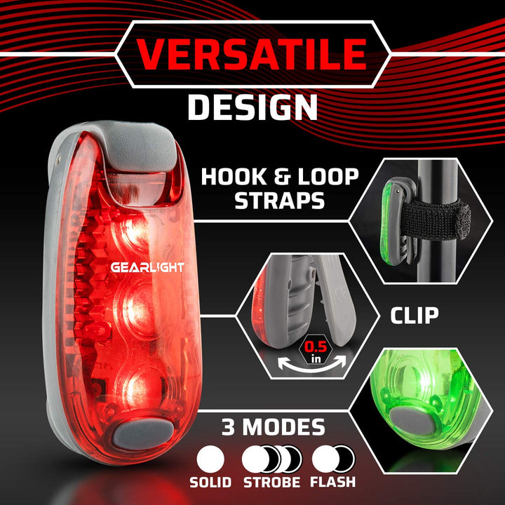 LED Safety Lights - 4 Pack - Nestopia