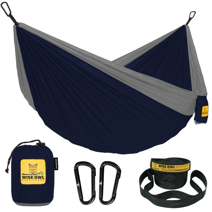 Lightweight Portable Hammock w/ Tree Straps - Nestopia