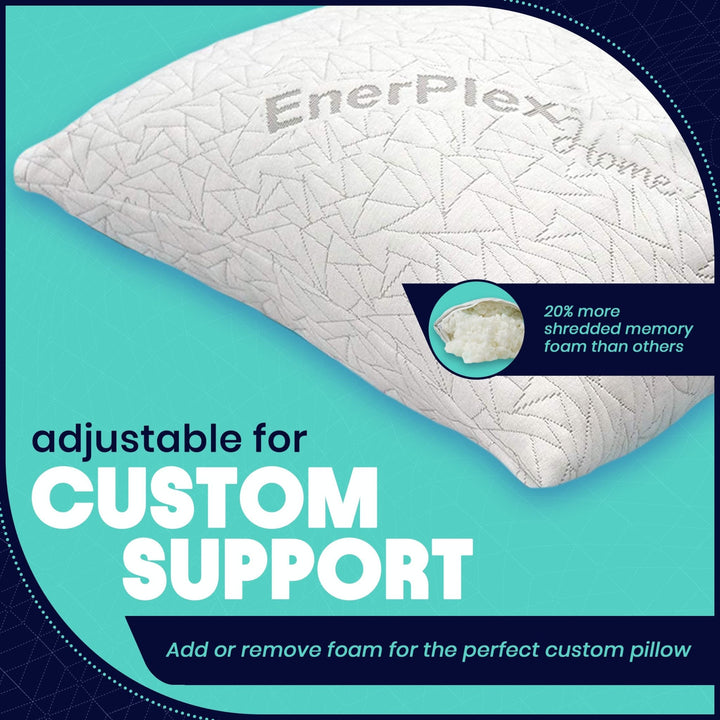 Memory Foam Pillows - King Size 2 Pack - Nestopia