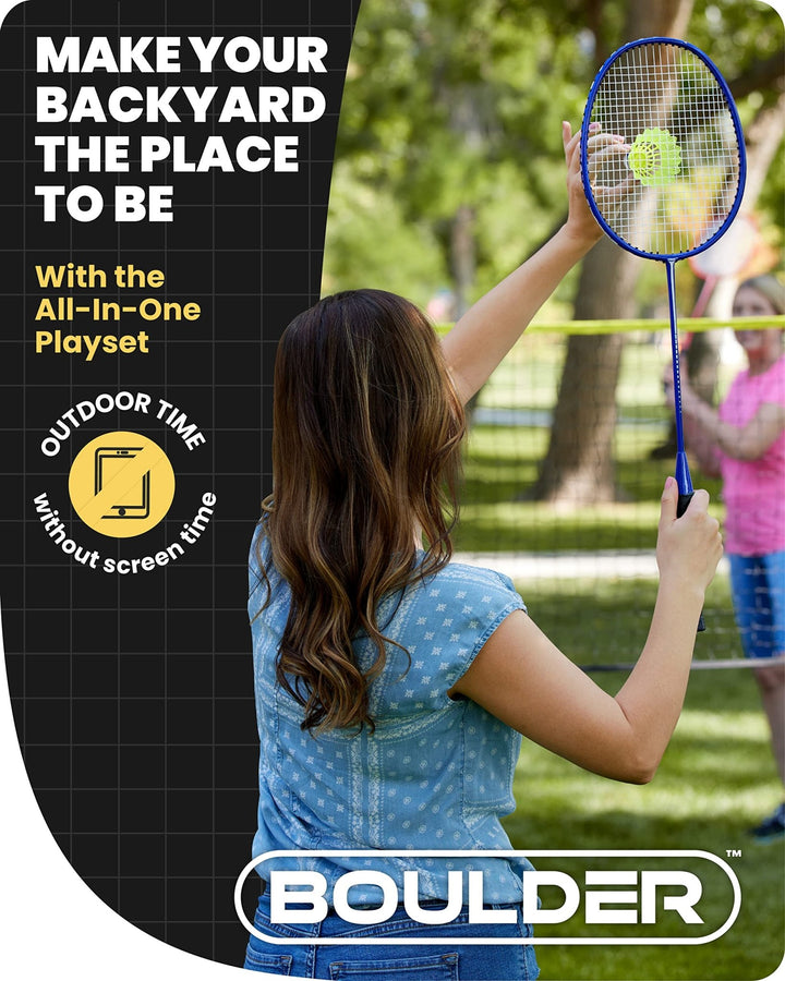 Pickleball Paddles & Badminton Set - Nestopia