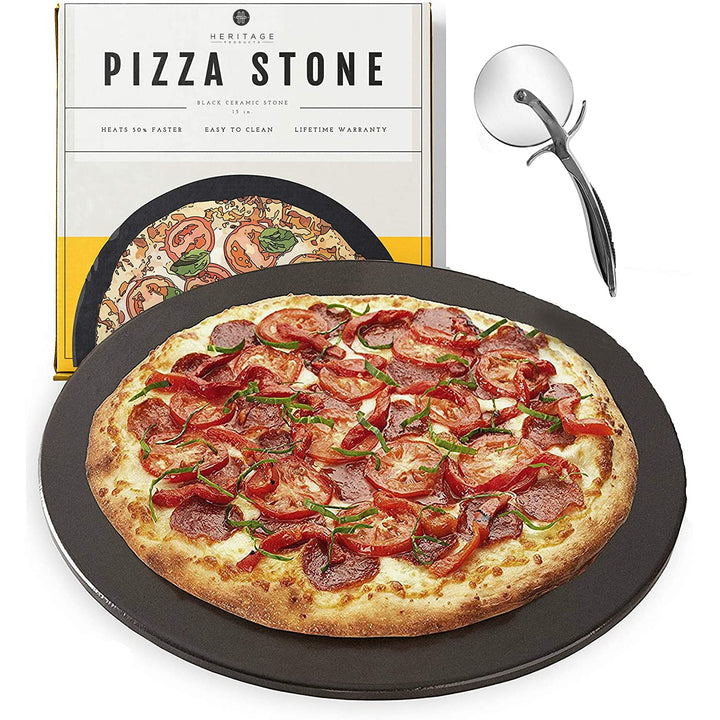 Pizza Stone for Gas Grill & Oven - Nestopia