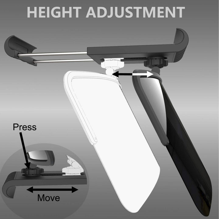 Polarized Car Visor Extender - Sun Blocker, Sunglass Holder, Clip - Protects from Glare, Snow Blindness, UV Rays - Nestopia