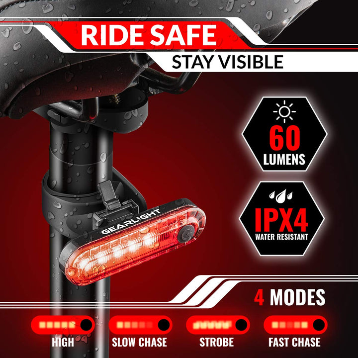 Rechargeable Bike Light Set S400 - Nestopia