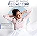 Restorology Leg Elevation Pillow for Sleeping - Supportive Bed Wedge Pillow for Circulation, Swelling, Foot & Knee Discomfort - Nestopia