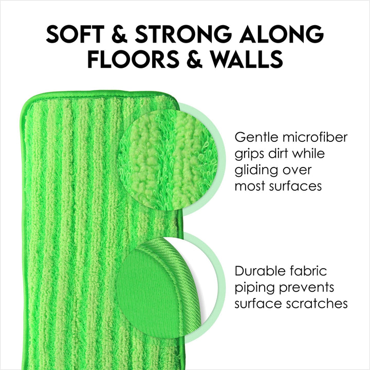 Reusable Floor Mop Pads - Swiffer Wet Jet Compatible Refills - Nestopia