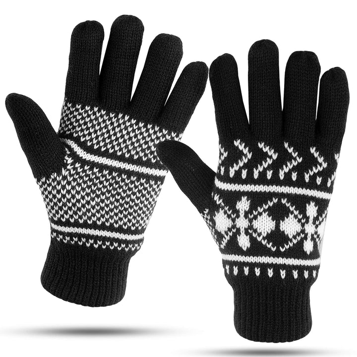 Seattle Knit Winter Gloves: Warm & Cozy, Comfortable Thermal Insulation - Nestopia