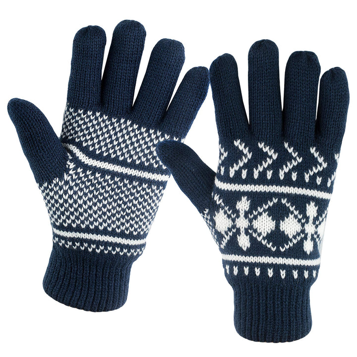 Seattle Knit Winter Gloves: Warm & Cozy, Comfortable Thermal Insulation - Nestopia