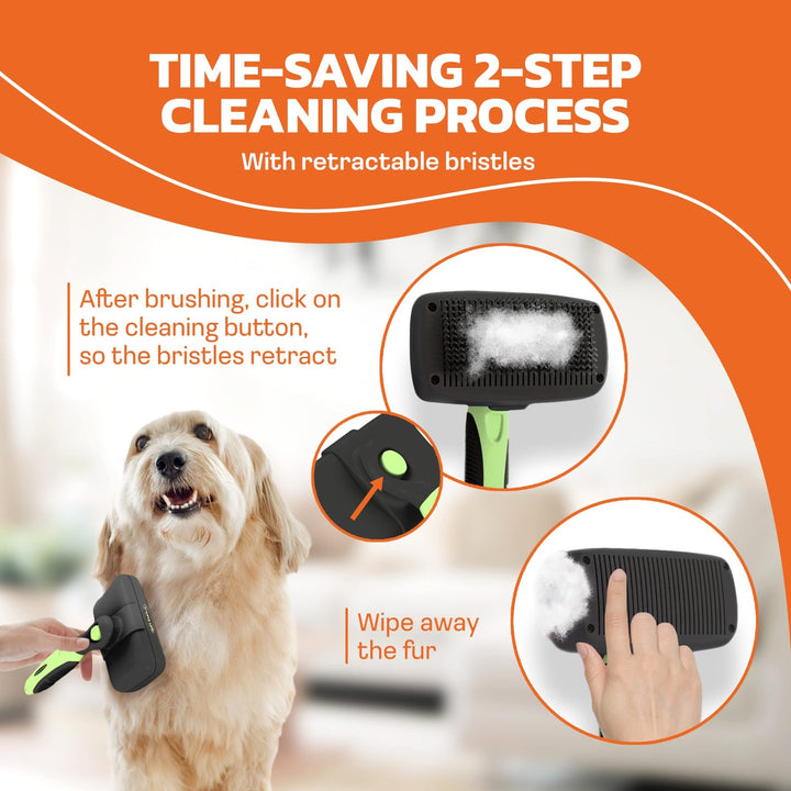 Self - Cleaning Shedding Brush for Pets - Nestopia