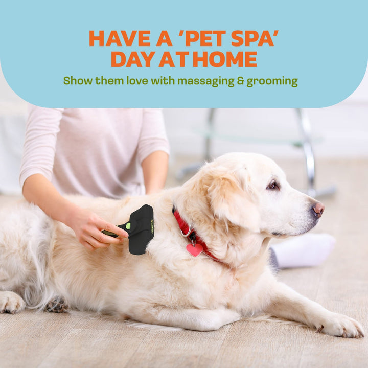 Self - Cleaning Shedding Brush for Pets - Nestopia