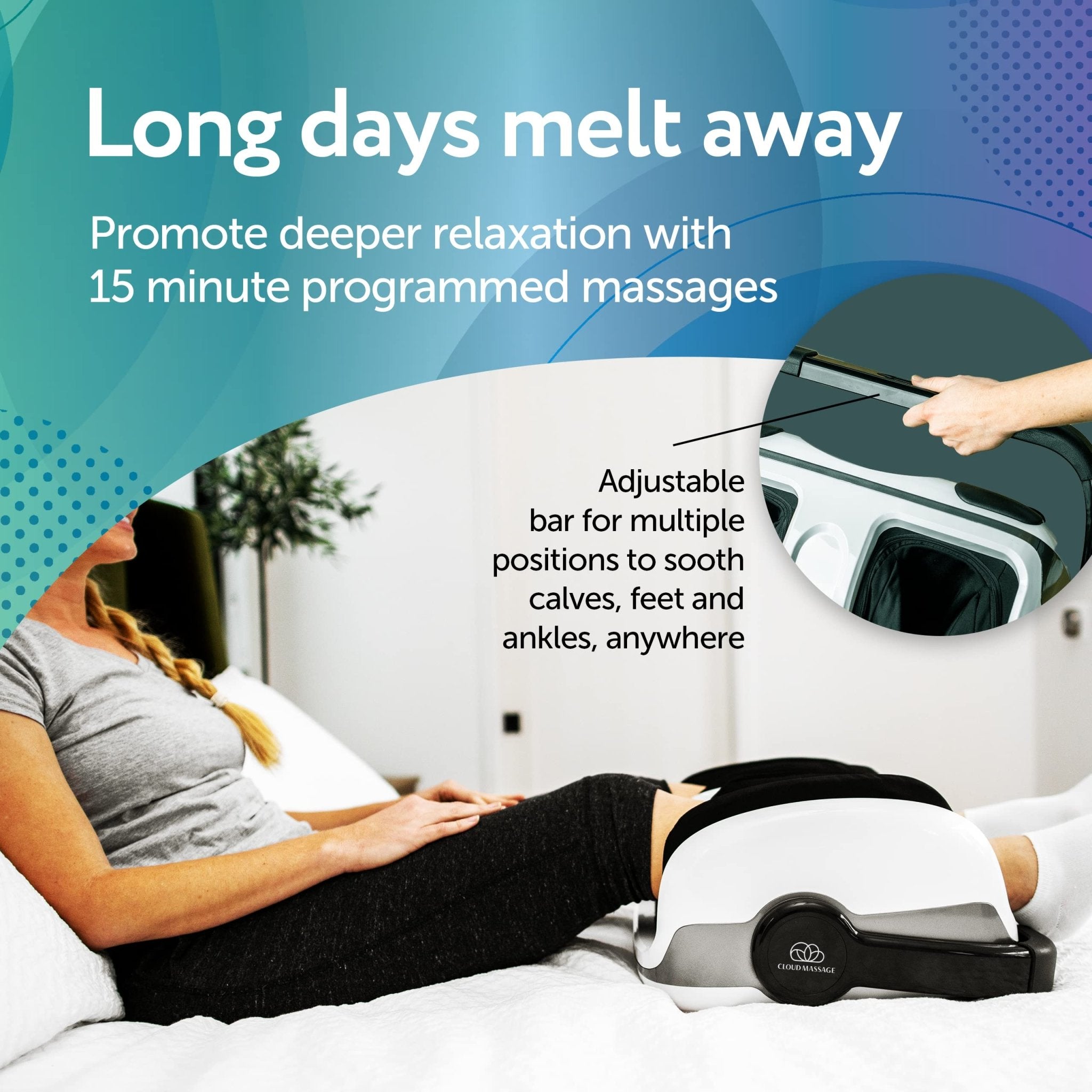 Selling Cloud Massage Shiatsu Foot Massager Machine - Increases Blood Flow Circulation,