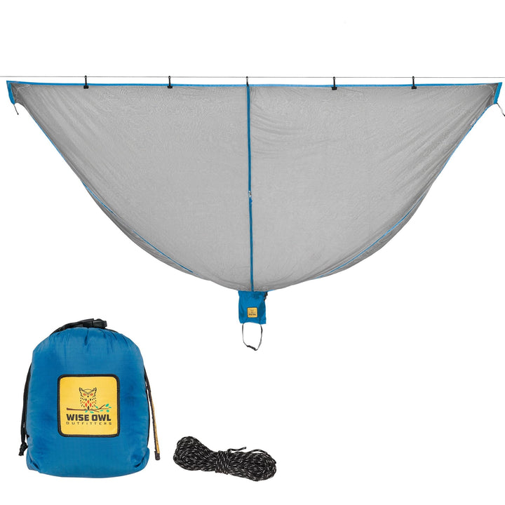 SnugNet Hammock Bug Net - Waterproof Mesh w/Zipper - Nestopia