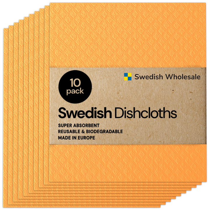 Swedish DishCloths for Kitchen - 10 Pack - Nestopia