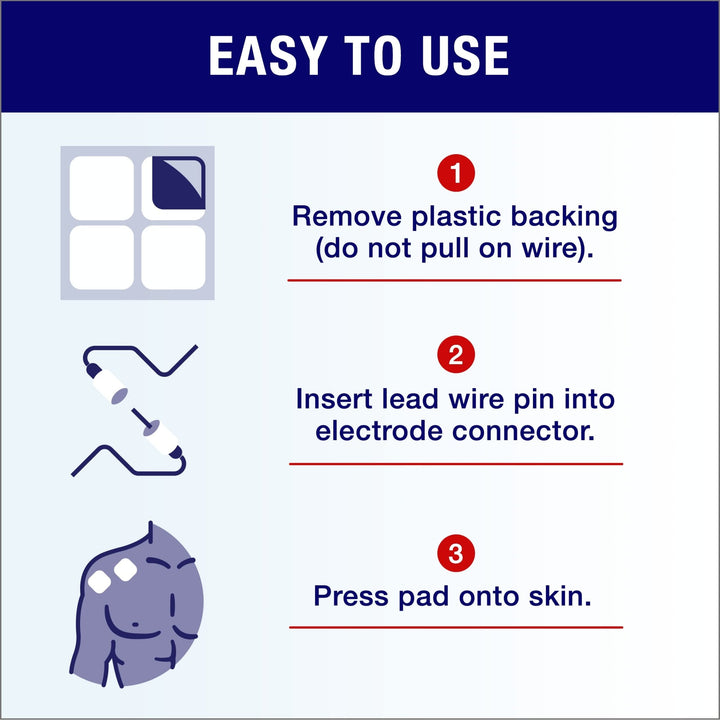 TENS Unit Pads - 2''x2'' - Nestopia