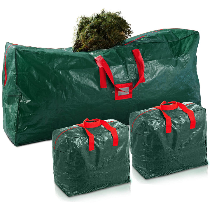 Tree & 2 Garland Bags, Holiday Storage Set - Nestopia