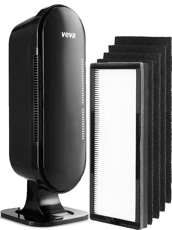 VEVA 8000 Black Air Purifier for Home - Nestopia