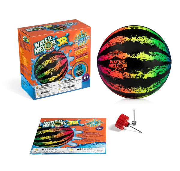 Watermelon Ball The Original Pool Toys for Kids Ages 8 - 12 - 6.5 inch Pool Ball for Teens, Adults, Family - Pool Games, Pool Toys, Fun Swimming Pool Games, Water Football, Diving and Beach Ball Play - Nestopia