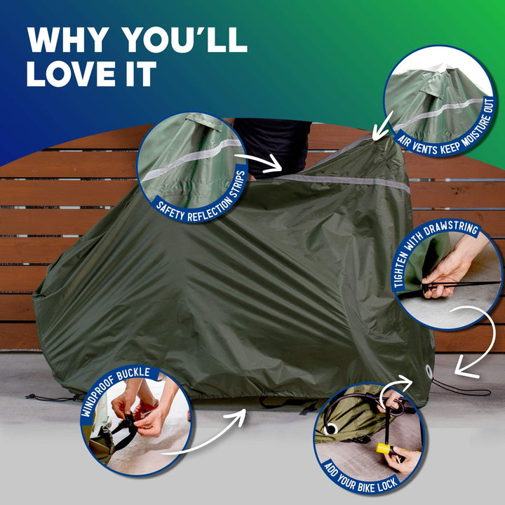 Waterproof Bike Cover for Outdoor Storage - Nestopia