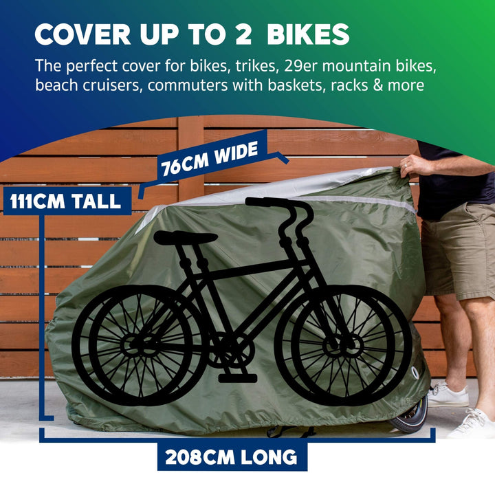 Waterproof Bike Cover for Outdoor Storage - Nestopia