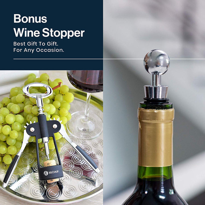 Wing Corkscrew Beer and Wine Bottle Opener - Nestopia