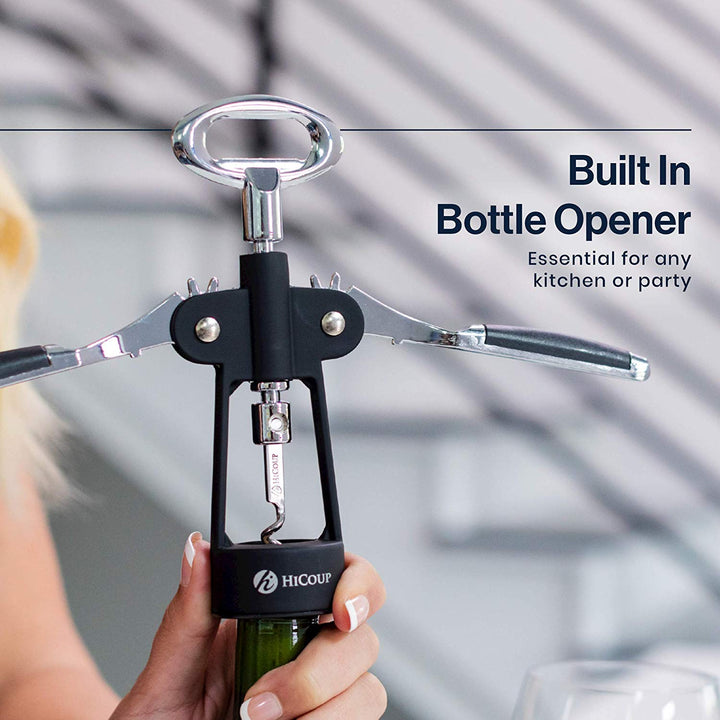 Wing Corkscrew Beer and Wine Bottle Opener - Nestopia