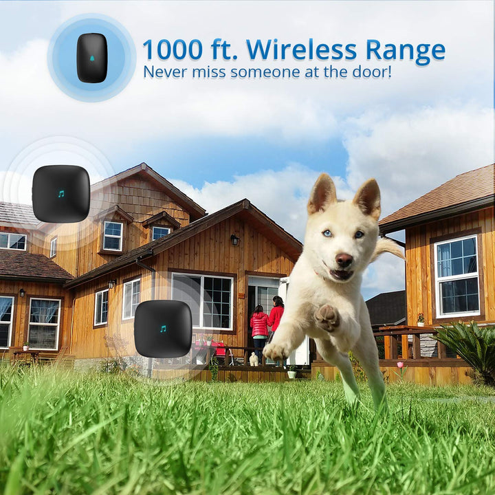 Wireless Dog Door Bell for Potty Training - Nestopia