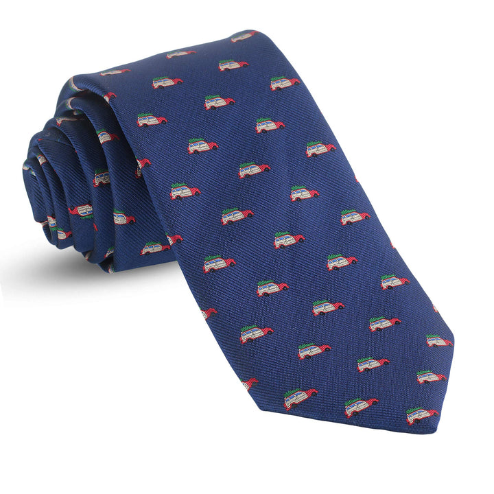 Xmas Ties: Woven Mens Ties - Nestopia