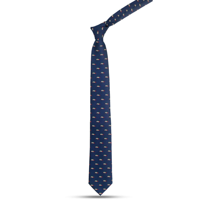 Xmas Ties: Woven Mens Ties - Nestopia