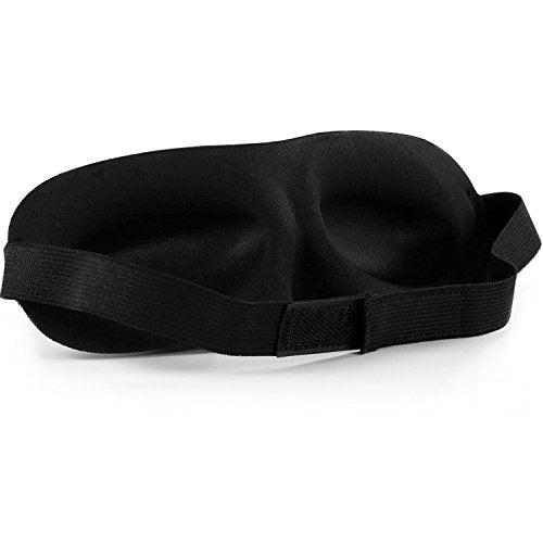 100% Natural Silk Sleep Mask/Eye Mask with 2 Adjustable Straps - Nestopia