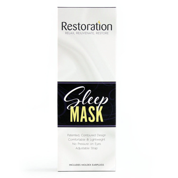 100% Natural Silk Sleep Mask/Eye Mask with 2 Adjustable Straps - Nestopia