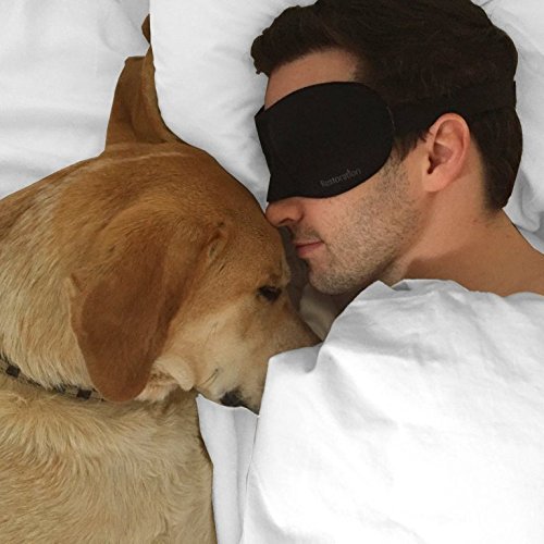 100% Natural Silk Sleep Mask/Eye Mask with 2 Adjustable Straps - Nestopia