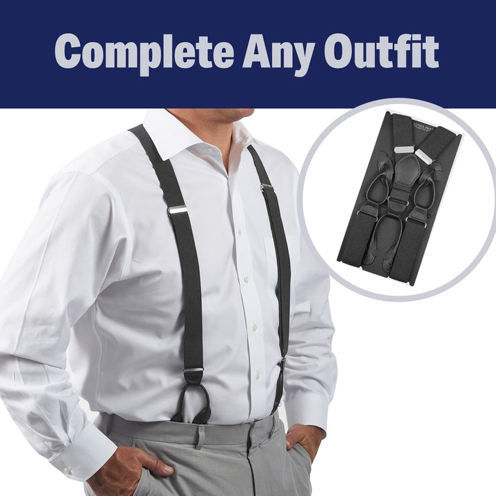 1.25" Y-Back Men's Suspenders - Nestopia