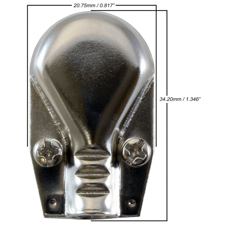 1/4" Right Angle Plugs TS Mono Flat Low Profile - 10 Pack - Nestopia