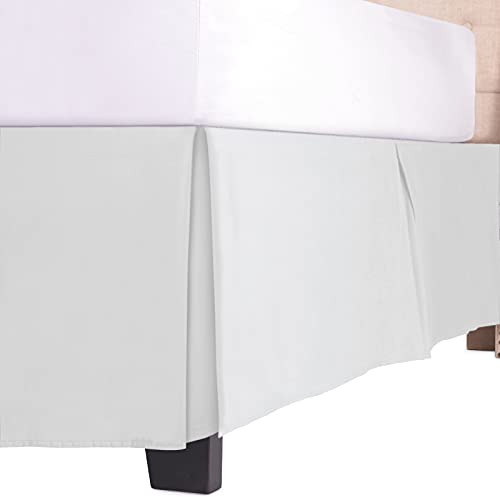 15" Drop Pleated Microfiber Bedskirt with Dust Ruffle Wrap - Nestopia